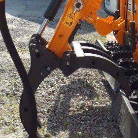 Nowy Chwytak do kostki drewna krawężniki do minikoparki JCB Cat Kubota
