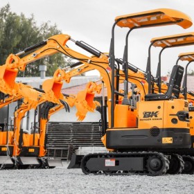 Nowy Chwytak do kostki drewna krawężniki do minikoparki JCB Cat Kubota