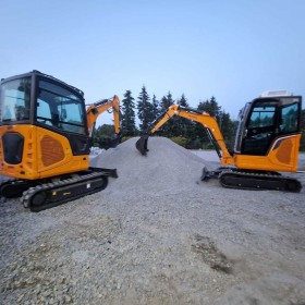 Koparka Berger Kraus BK2800ASR z kabiną KUBOTA klimatyzacja