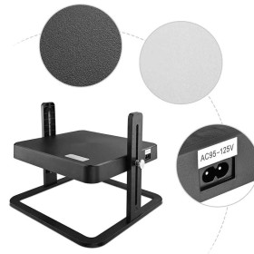 Sztuczna Kwoka 25x25cm DO ODCHOWU SZCZENIĄT Lampa grzejna podczerwień