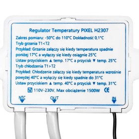 Regulator Temperatury + Kabel grzejny 100W przewód grzewczy INKUBATOR