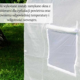 TUNEL FOLIOWY z zbrojoną folią 6x3m Foliak 18m2 SZKLARNIA FOLIÓWKA
