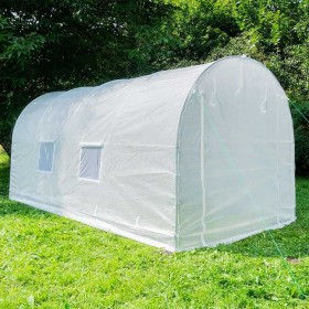 TUNEL FOLIOWY z zbrojoną folią 4,5x2m Foliak 9m2 SZKLARNIA FOLIÓWKA
