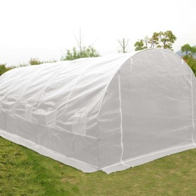 STALOWY TUNEL FOLIOWY z zbrojoną folią 8x3m FOLIOWIEC 24m2 ogrodowy