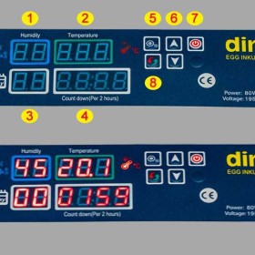 INKUBATOR AUTOMAT DINO 56 JAJ wylęgarka klujnik automatyczny + ZESTAW