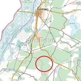 działka pod zabudowę Steklinko gm. Gryfino
