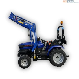ŁADOWACZ do traktora ogrodniczego do mini traktorka Farmtrac z samopoziomowaniem	