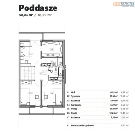 Bliźniak z garażem i ogrodem - 245,38 m2 