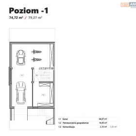 Bliźniak z garażem i ogrodem - 245,38 m2 