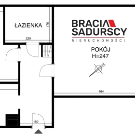 ul.Powstańców – 2 pokoje, osobna kuchnia, balkon