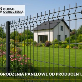 Nowoczesny panel 153 cm z podmurówką 25 cm – bez pośredników