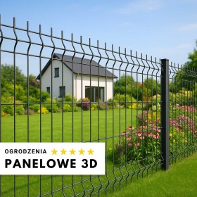 Ogrodzenie panelowe 153 cm + podmurówka | PRODUCENT