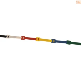 Opaski kablowe na rzep 150szt. 150x12 mm, wielokrotnego użytku.