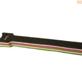 Opaski kablowe na rzep 12 szt. 150x12 mm, wielokrotnego użytku.