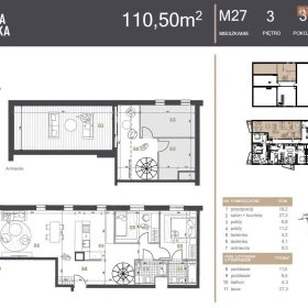 NOWE MIESZKANIA 3 POKOJE. BALKON, TARAS 27,3m2