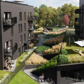 NOWE MIESZKANIA. 2 POK  OGRÓDEK 97,4m2  23% VAT!
