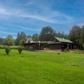 Chronów, gm. Bochnia. Klimatyczny dom z bali 
