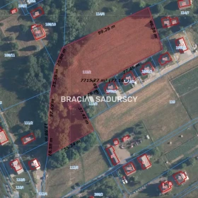 Działka budowlana 77 ar. w Krzywaczce!