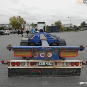 Naczepa podkonterenowa Broshuis 3UCC-39 2005 r