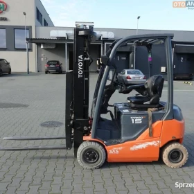 Wózek widłowy unoszący Toyota 8FBMT15 (Traigo 15)