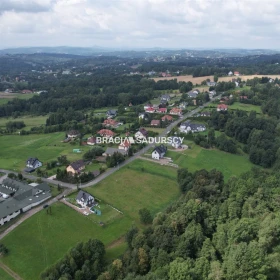 Działka budowlano-leśna. Siepraw.