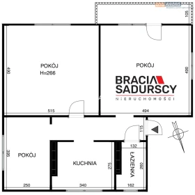 Sprzedam,3-pok,Skawina,dużo zieleni