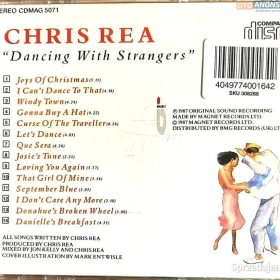 CD Nowa- Polecam Album CD CHRIS REA- Album - Dancing With Strangers