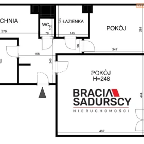 3 pok(oddzielne)52m2 Sródmieście -Olsza
