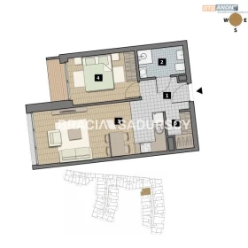 Dostępne mieszkania od 25m2 do 63m2. 