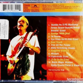 CD Nowa- Sprzedam Album CD Carlos Santana Największe Utwory