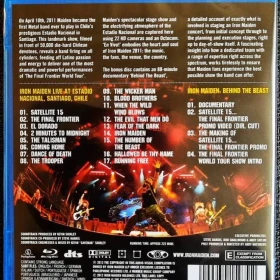 Blu.Ray. Nowy Polecam Koncert Blu Ray Zespołu IRON MAIDEN- Live Santiago-Chile