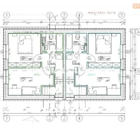 3pok.65m2 dwupoziomowe/nowoczesna bryła budynku 
