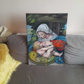 Sprzedam obraz Marka boska karmiąca
