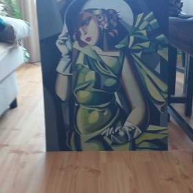 Sprzedam obraz Tamara Łempicka - Kobieta w Kapeluszu