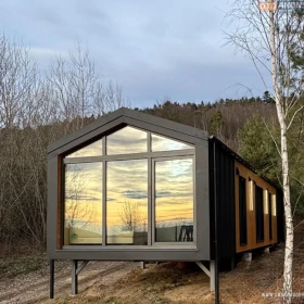Dom mobilny całoroczny 38m2 KOS tinyhouse modułowy