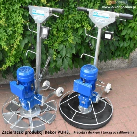 concrete power trowel, 5-year warranty - Zacieraczka do betonu, gwarancja 5 lat. Produkujemy 11 rodzajów zacieraczek