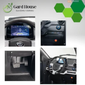 PROMOCJA!!! Skuter elektryczny zabudowany z dachem MICRO CAR BILI BIKE ECOMO 4