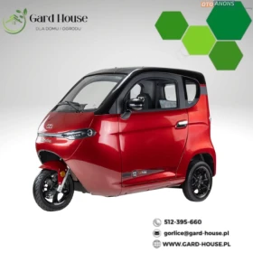 Skuter elektryczny zabudowany z dachem MICRO CAR BILI BIKE SIGMA 3 ECO GEL