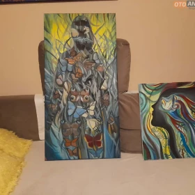 Sprzedam obraz Dyptyk - Motyle