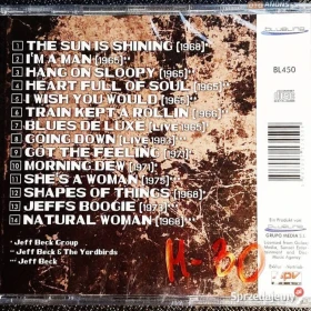 CD Nowa-Polecam Wspaniały AlbumCD Super Gitarzysty JEFF BECK The Early Days