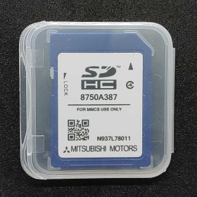 Karta SD Mitsubishi MMCS full Europa 2025