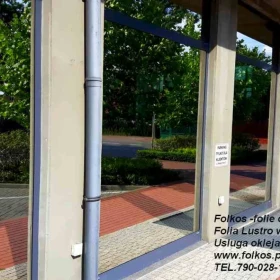 Lustro weneckie na okna w mieszkaniu - Folkos folie weneckie T07, T275, lustro 285, lustro 35.... Warszawa- folie weneckie z usługą oklejania 