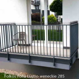 Weneckie okno w mieszkaniu - Folia lustro weneckie Pruszków i okolice Usługa oklejania szyb -Lustro T275, lustro 35, lustro 20, lustro 270, lustro 285