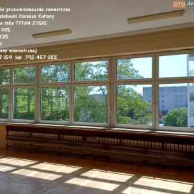 Folia przeciwsłoneczna Tytan 275XC- zewnetrzna folia przeciwsłoneczna z usługą oklejania szyb Warszawa TEL.792-457-282 Folkos folie