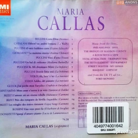 Polecam Wspaniały CD MARIA CALLAS Popular Music from Opera