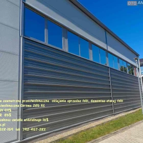 Przyciemnianie szyb Warszawa TEL. 531-005-526 - Folie przeciwsłoneczne zewnetrzne z usługą oklejania szyb Warszawa i okolice  Folkos folie okienne