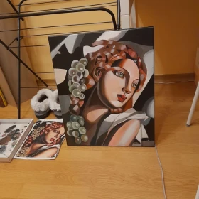 Sprzedam obraz Tamara Łempicka Kobieta z winogronami