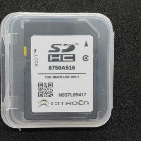 Mapa Peugeot/Citroen 2025 pełna Europa
