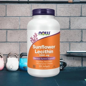 NOW Sunflower Lecithin - Lecytyna Słonecznikowa