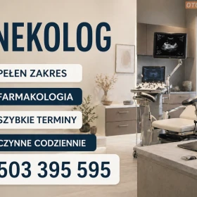 Ginekolog szybkie wizyty 24h Pełen Zakres 